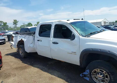 2008 GMC Sierra 2500Hd Sle1 из США, поврежденный, VIN 1GTHK23638F202512